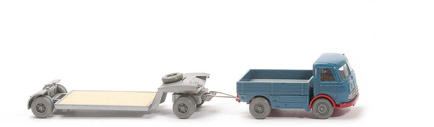 MB LPS 332 Pullman - Alter Schwergut-Zug - FH, PR azurblau, CH hellbraunrot - 492/6b