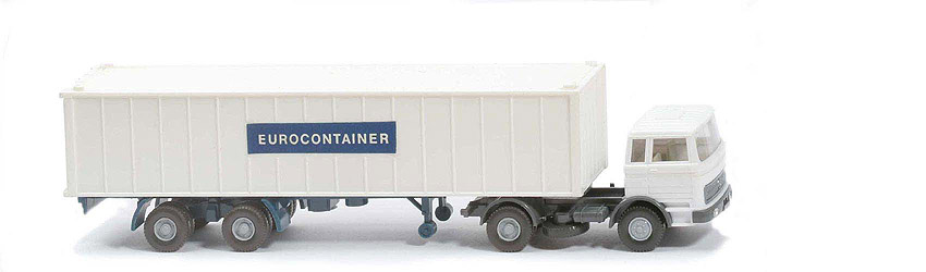 MB LPS 1620 Container-Sattelzug II - EUROCONTAINER FH weiß, CH basaltgrau - 523/11?