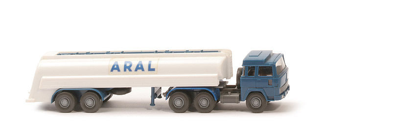 Magirus 235 D Aral-Tanksattelzug - Folie, capriblau - 801/10d