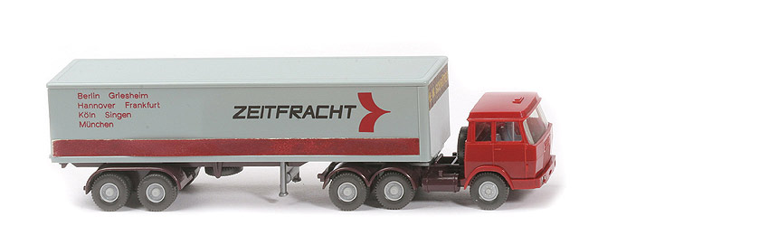 Hanomag-Henschel Koffer-Sattelzug - Schröter, FH rubinrot - Schröter (2)