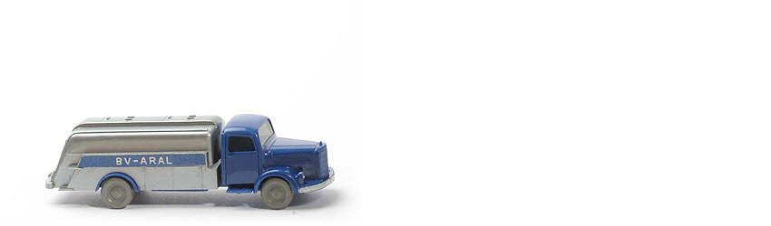 MB L 3500 S Alter Tankwagen - ARAL, AH geschlossen - enzianblau - 781/4c