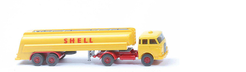 MAN 10.230 Shell-Tanksattelzug - Bolzen klein, o. Zugh., "S H E L L" - 802/2a #