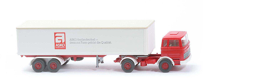 MB LPS 1620 Koffer-Sattelzug - Asko - Asko-Finnlandmöbel (1)