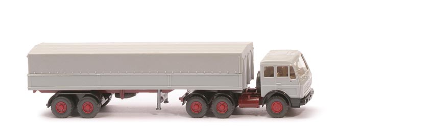 MB 2632 S Alupritsche - Aufbau silbergrau, Grill integriert - 515/2b