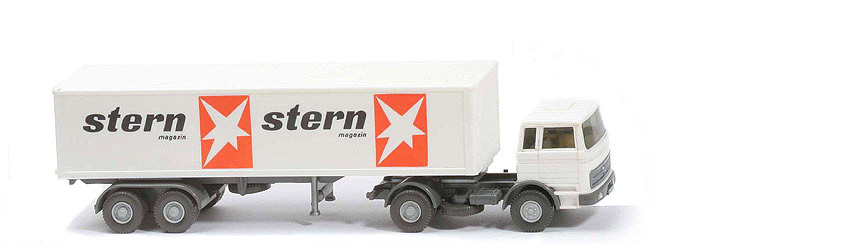 MB LPS 1620 Koffer-Sattelzug - Stern weiß - 513/10a