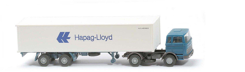 MB LPS 1620 Container-Sattelzug - Hapag-Lloyd  azurblau / ... / basaltgrau - Hapag-Lloyd 5?