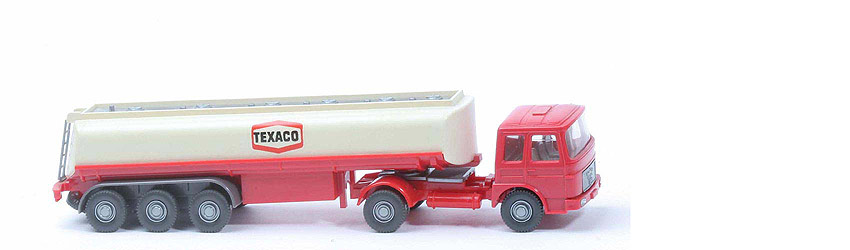 MAN Büssing Tanksattelzug - Texaco Tank weiß, Ch Zugwagen rot - Texaco A?