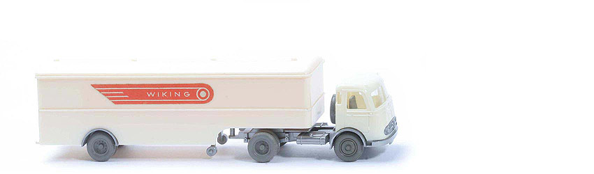 MB LPS 332 Pullman - Großer Koffer-Sattelzug - WIKING - FH cremeweiß - Aufl. cremeweiß - 513/3 ?
