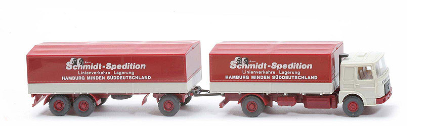 MAN 19.361 Fernlastzug - Schmidt-Spedition - Schmidt / Spedition