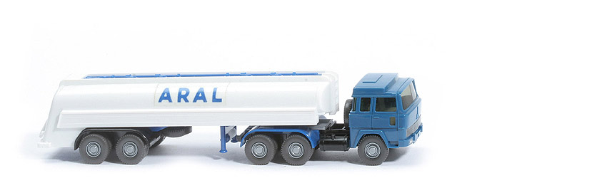 Magirus 235 D Aral-Tanksattelzug - Folie, kobaltblau - 801/10c ?