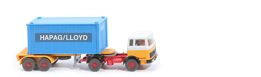 MB LPS 1620 Container-Sattelzug 20 ft - Hapag-Lloyd 1 x 20 ft himmelblau - Hapag-Lloyd 5a?