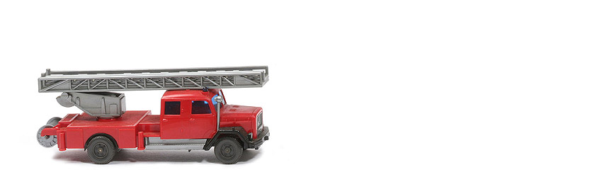 Magirus Saturn Leiterwagen - BP mit 62 n, Haspelhalterung einfach - 620/36b
