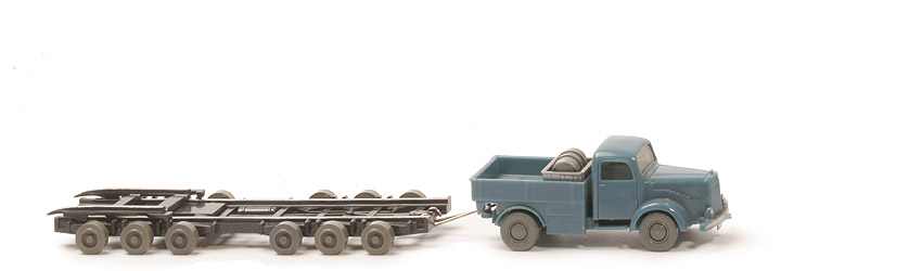 MB L 5000 Alter Straßenroller - FH, CH, PR mattgraublau - 590/4f