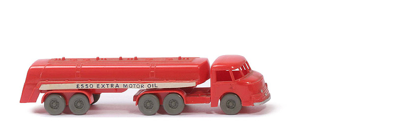 Henschel Bimot Esso Supertankwagen - uv, m. EXTRA, in blau,  orangerot - 790/2c