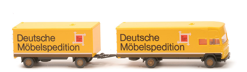 MB LP 1313 Möbel-Lastzug - "25 Jahre Deutsche Möbelspedition" - Deutsche Möbelsped. (8) 1