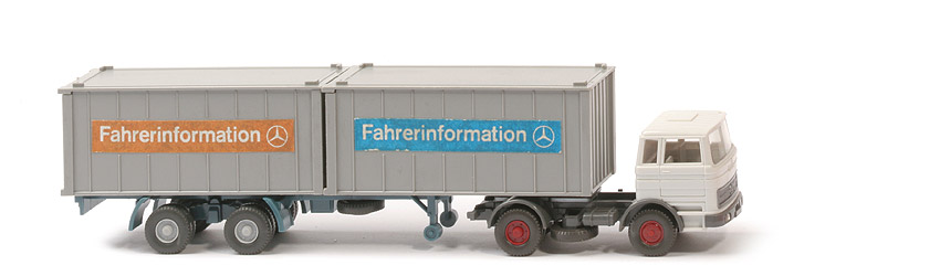 MB LPS 1620 Container-Sattelzug II - Fahrerinformation 2 x 20 ft - Fahrerinformation (9) b