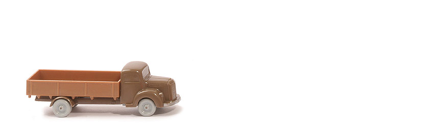 MB L 3500 uv Pritschen-LKW - FH, CH blassbraun, PR ockerbraun - 450/5 ?