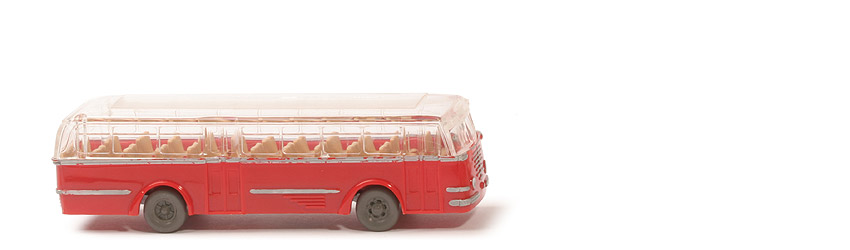 Büssing Trambus - BÜSSING aufgeklebt, m. Dachlüfter, blassrot - Büssing (3) a