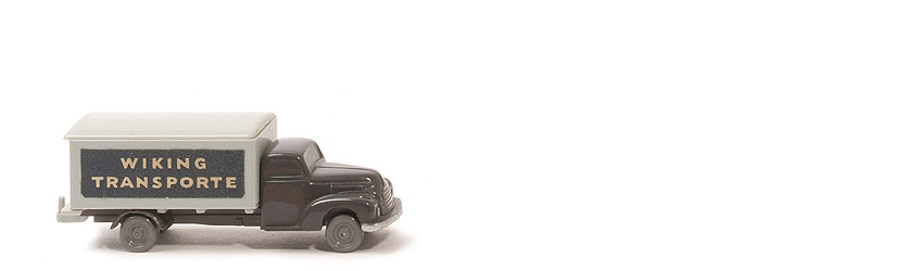 Ford 3500 flacher Koffer - FH, CH anthrazit, Koffer silbergrau (Hohlboden) - 540/11 ?