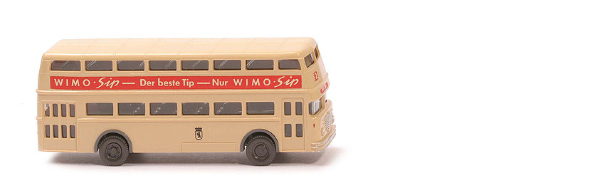 Büssing D2U geschlossen Wimo Sip - Linie S2 (Bhf. Zoo) - 722/5B