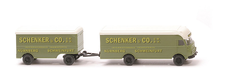 MB LP 312 Großraum-Möbelwagen (2010) - Schenker & Co - nicht erfasst