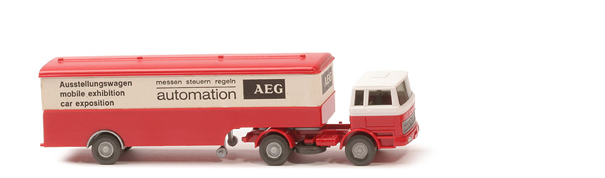 MB LPS 1620 Großer Koffer-Sattelzug - AEG alte Türen - AEG (2)