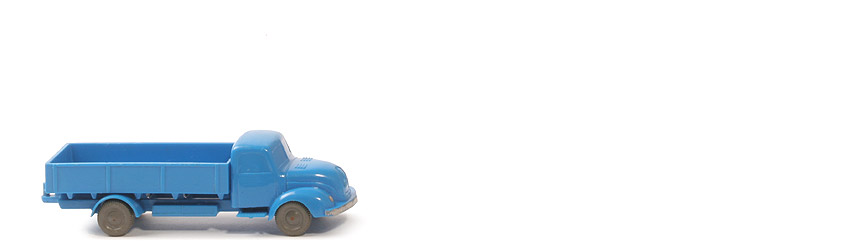 Magirus S 3500 uv Pritschen-LKW - FH, CH, PR himmelblau - 420/8a