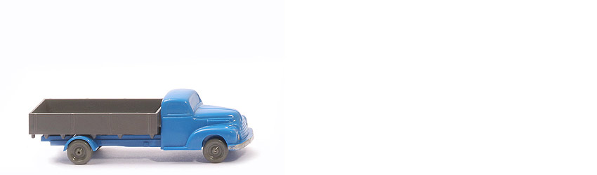 Ford 3500  Pritschen-LKW - FH, CH himmelblau, PR basaltgrau - 460/1d