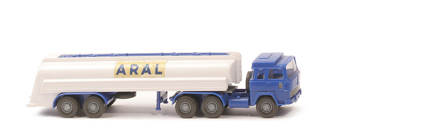 Magirus 235 D Aral-Tanksattelzug - Papieraufkleber,  Bolzen dünn - 801/9