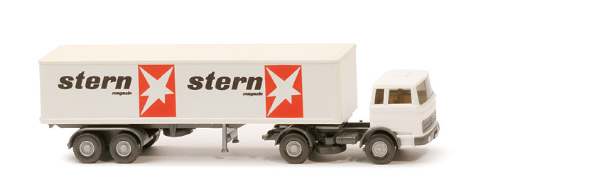 MB LPS 1620 Koffer-Sattelzug - Stern weiß - Farbnuance - 513/10a