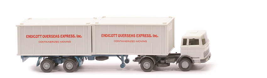 MB LPS 1620 Container-Sattelzug - ENDICOTT 2-zeilig - Endicott Overseas (2)