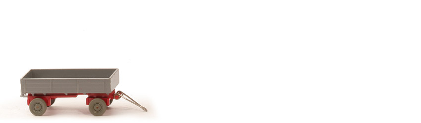 LKW-Anhänger (Typ 5) - ZH angeklebt, PR staubgrau, CH rot - 400/14t