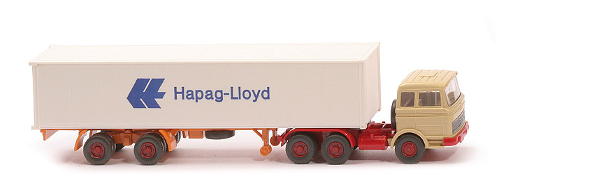 MB LPS 2223 Container-Sattelzug - Hapag-Lloyd 1 x 40 ft, elfenbein - Hapag-Lloyd 3 ?