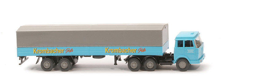 Hanomag Henschel Pritschen-Sattelzug (2008) - Krombacher - nicht erfasst