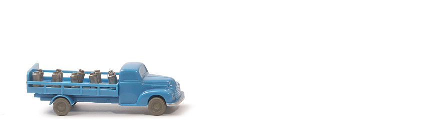 Ford 3500  Milchwagen - FH, CH, PR lichtblau - 570/2a