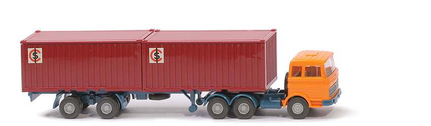 MB LPS 2223 Stahl-Container - ICS ohne Aussparung , Container rubinrot, ZM mit Spiegeln - 524/3  ?