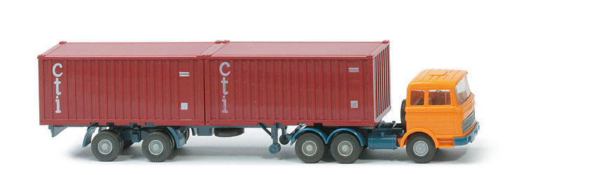 MB LPS 2223 Stahl-Container - cti ohne Unterfahrschutz, FH orangegelb - 524/6e