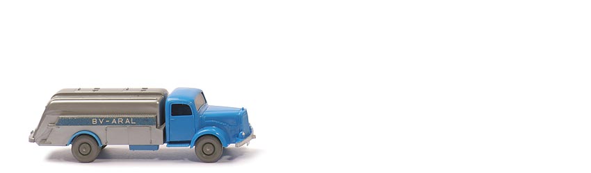 MB L 5000 Alter Tankwagen - ARAL, AH offen - himmelblau - 781/9b