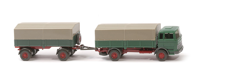 MB LP 1620 Lastzug - helles kieferngrün / hellbraunrot - 435/3c