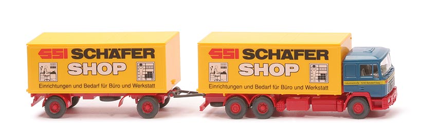 MAN F 90 Koffer-Lastzug - Schäfer Shop - 471/5