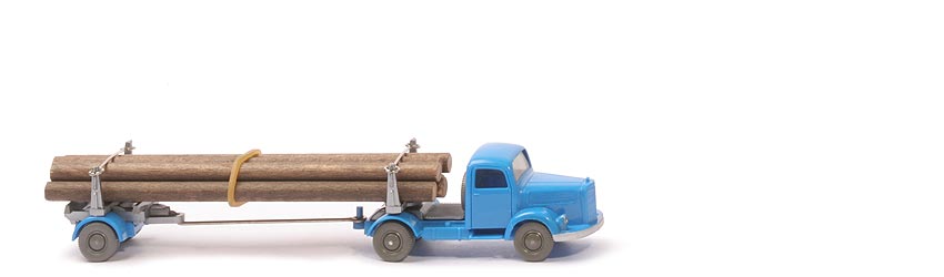 MB L 3500 S Langholztransporter - FH, CH himmelblau - 390/5