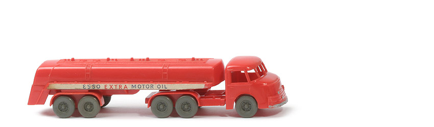 Henschel Bimot Esso Supertankwagen - uv, m. EXTRA in rot, orangerot - 790/2b