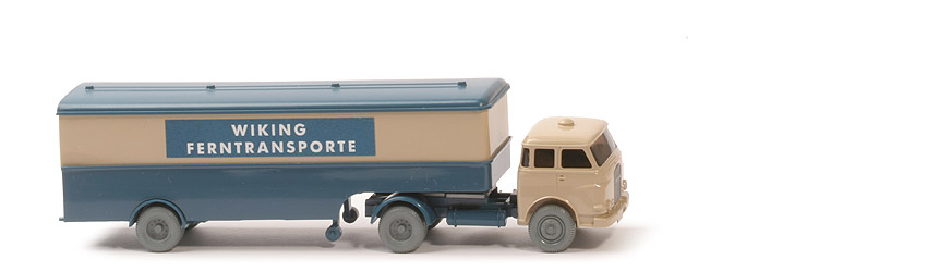 MAN 10.230 Koffer-Sattelzug (2013) - PMS: "Wiking-Verkehrs-Modelle Nr. 28" - nicht erfasst