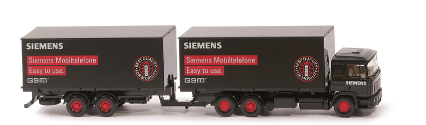 MAN F 90 Wechselkoffer-Lastzug - Siemens - Mobiltelefone - Siemens (49)