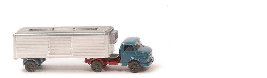 MB 1413 Kühlsattelzug o. Lüfter - ZM azurblau/hellbraunrot - 520/30 ?