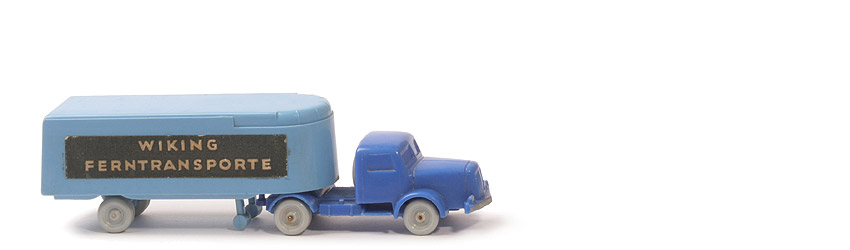 Henschel Alter Kühlsattelzug - Ferntransporte, ZM ultramarin, Aufl. lilablau - 520/10b