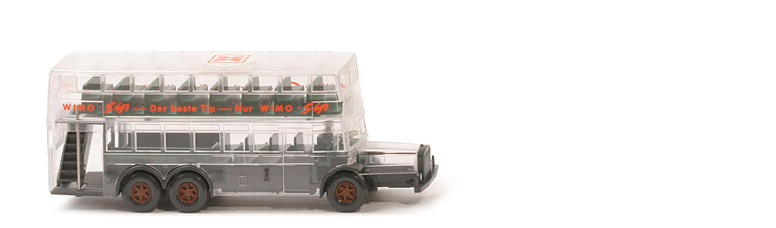 Doppeldecker D 38 (2014 ff.) - Siku/Wiking Modellwelt - nicht erfasst