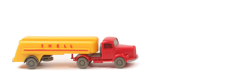 MB L 3500 S Alter Tanksattelzug - Shell, ZM rot - 800/21b