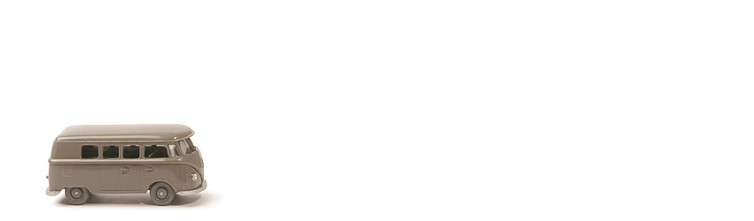 VW T1 Bus kl. Heckscheibe - betongrau/betongrau - 310/8 ?