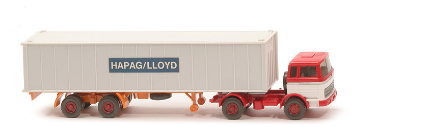 MB LPS 1620 Container-Sattelzug - Hapag-Lloyd  rot / weiß / rot - Hapag-Lloyd 5?